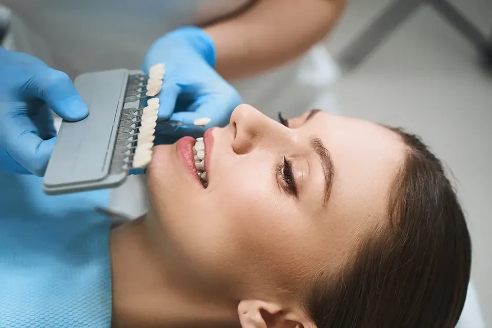 woman-preparing-for-teeth-care-stock What Are Composite Resin Veneers?